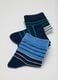 Set of two-pack children's socks in multicolour cotton blend_1