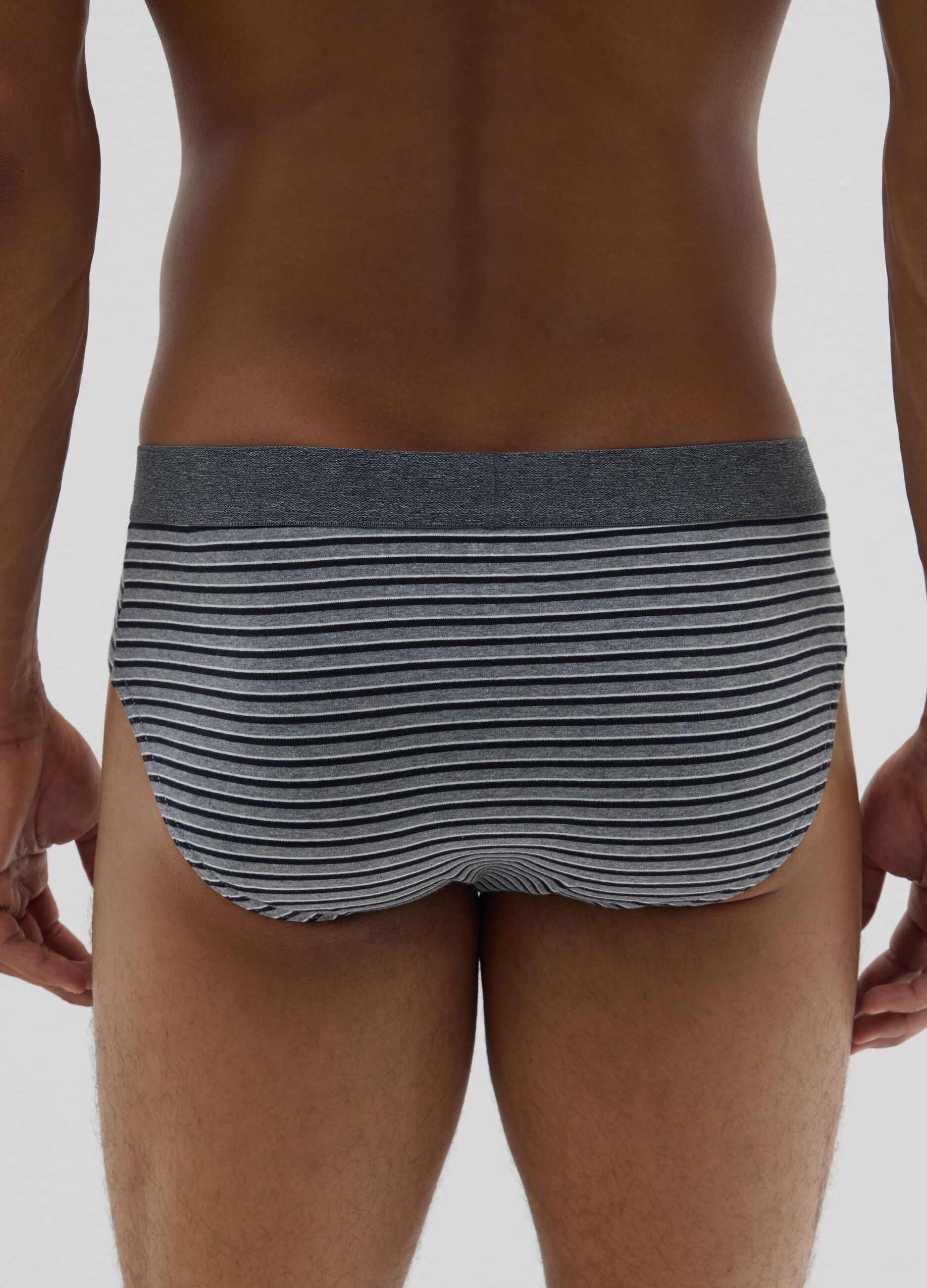 Multipack Elasticated Cotton Multicolor Briefs