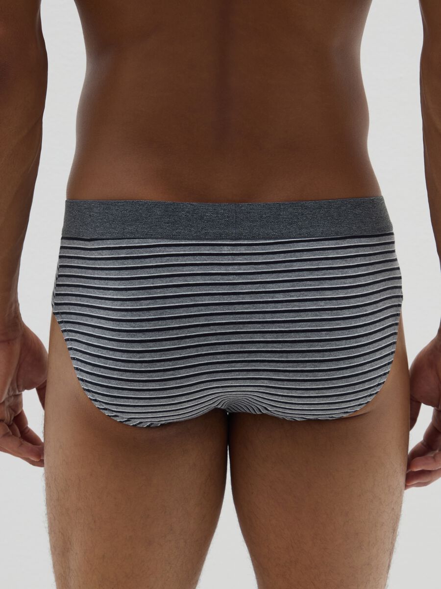 Multipack Elasticated Cotton Multicolor Briefs_2