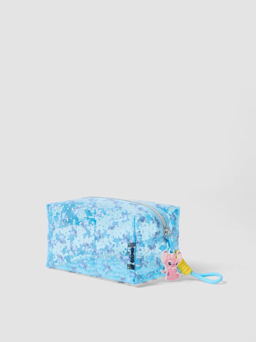 Blue beauty case with Stitch prints_1