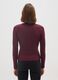 Red crew neck pullover_2