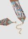 Multicolour beaded necklace with geometric details_2