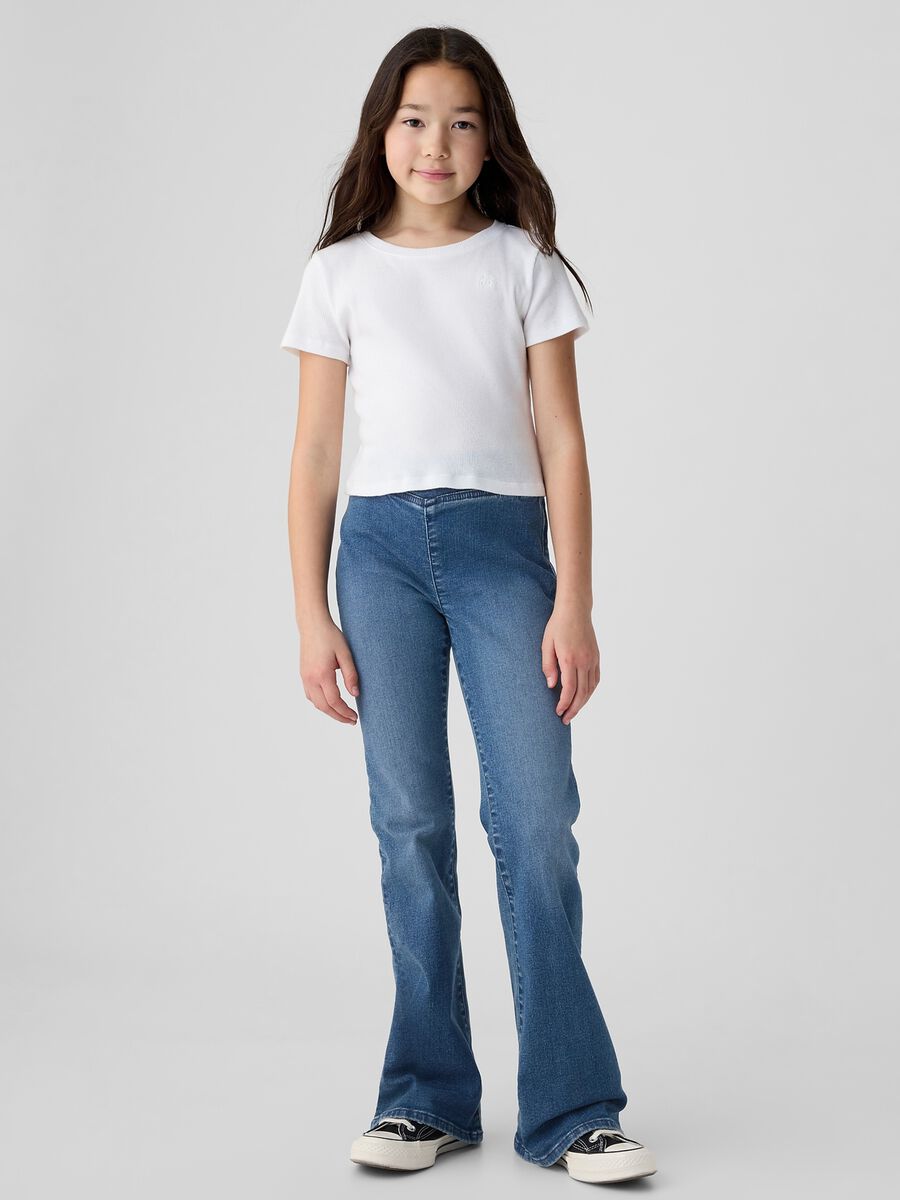 Stretch Denim Trousers for Girls_0
