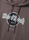Grey pure cotton hoodie with Hard Rock Cafe print_1