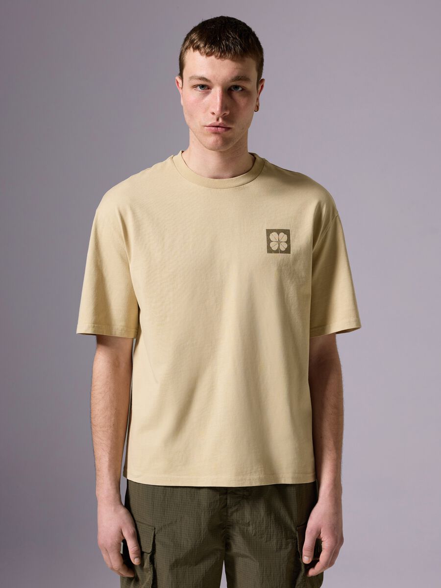 Cotton T-shirt with ALTAVIA print_0