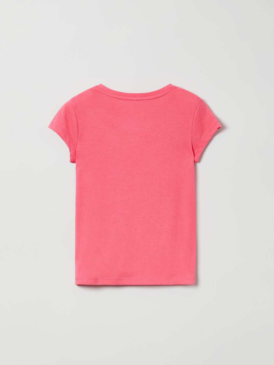 Cotton T-shirt with logo print_1