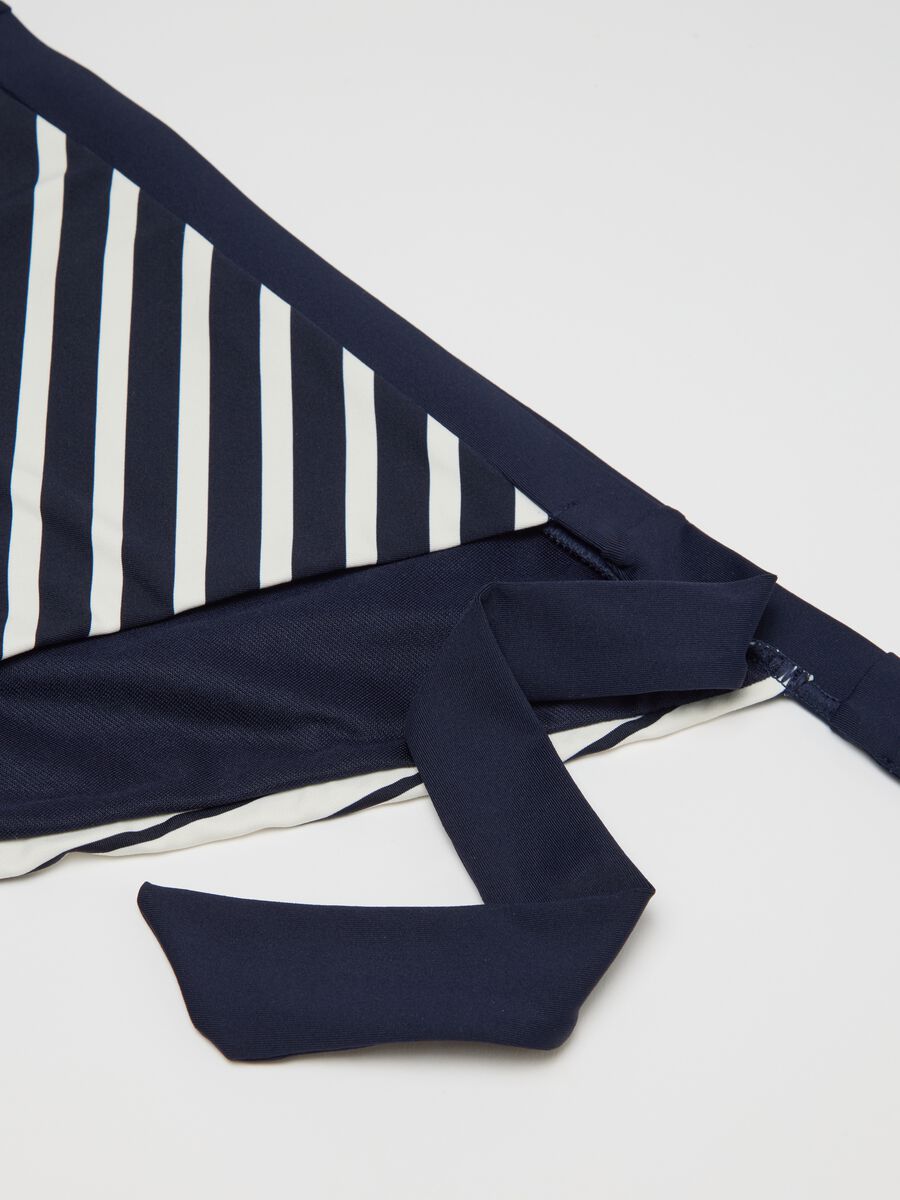 Women’s briefs in multicoloured stretch fabric with white stripes_5