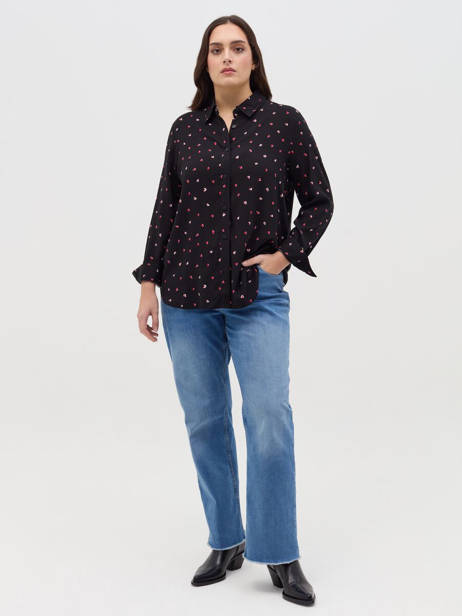 Curvy viscose shirt_1