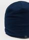 Blue stretch cotton children's hat with comfortable fit_2