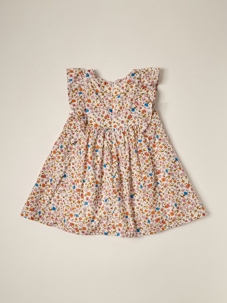 IANA newborn girl dress in 100% cotton_1