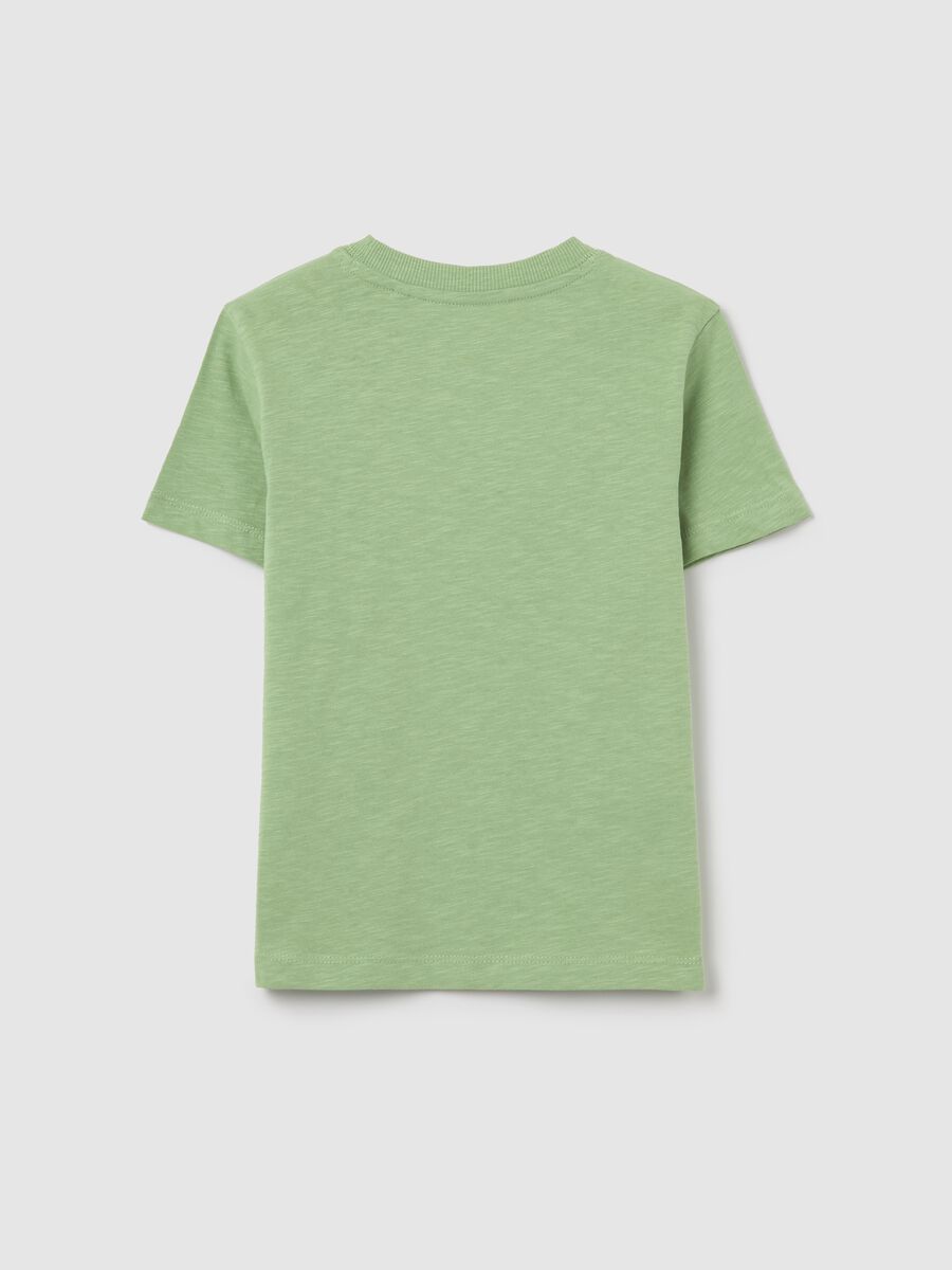 Cotton T-shirt with round neck_1