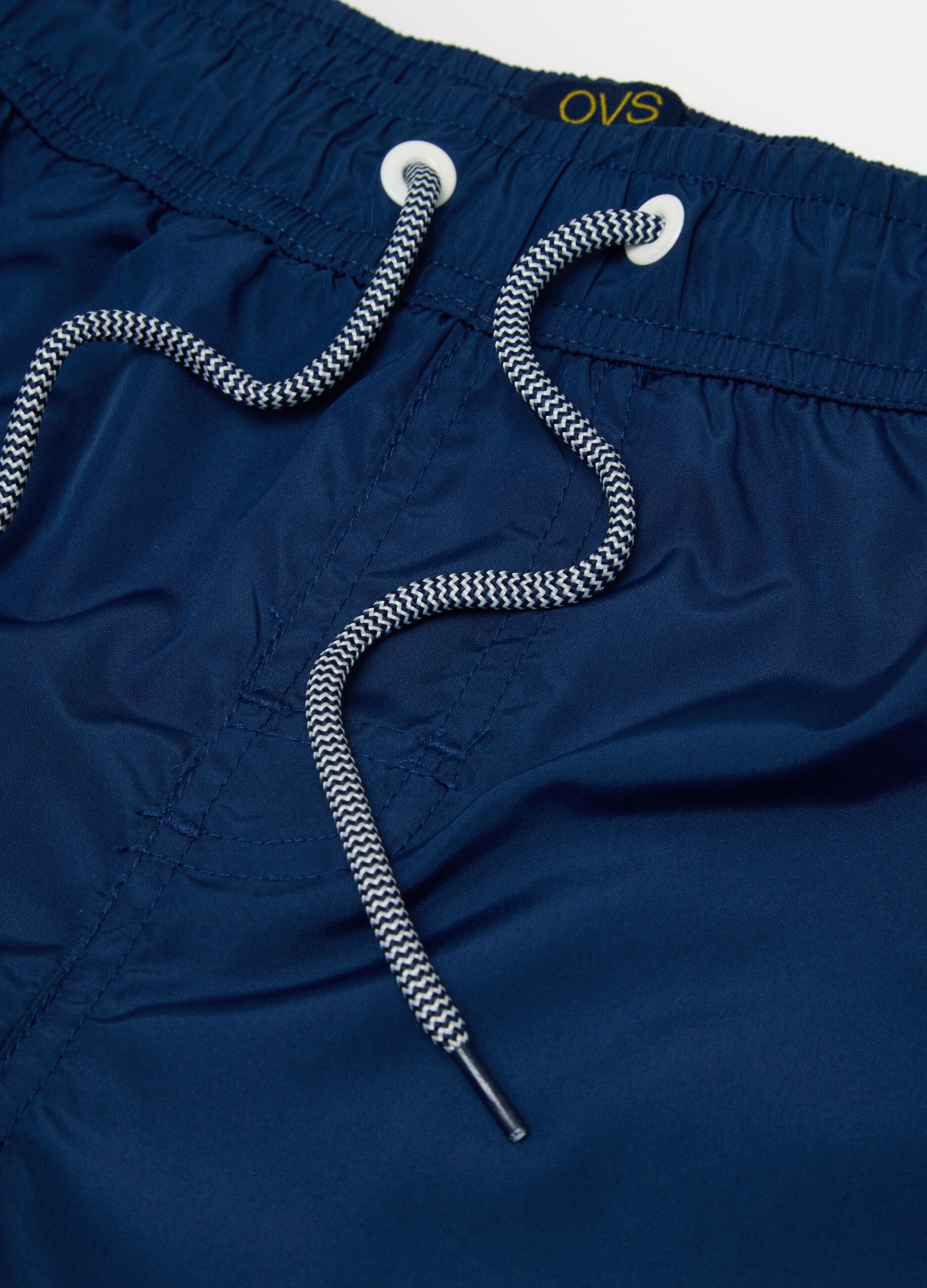 Boys' Blue Regular Fit Swimwear