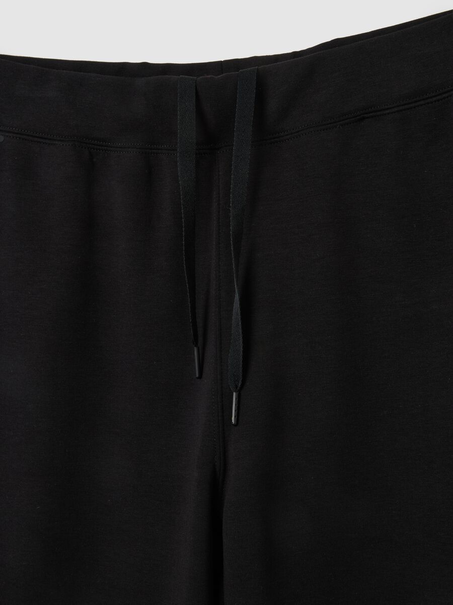Jogger nero regular fit_5