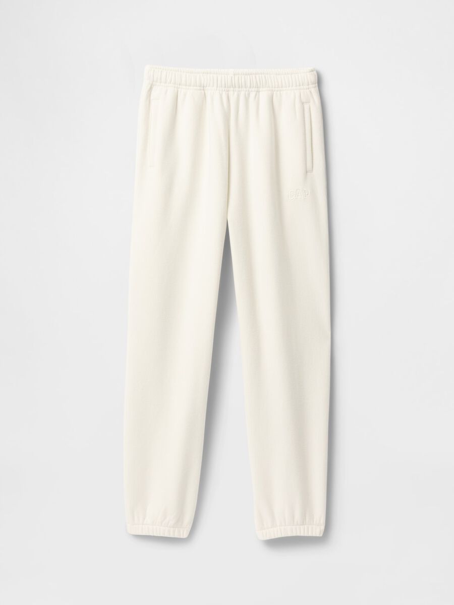 Pantaloni bianchi in maglia_3