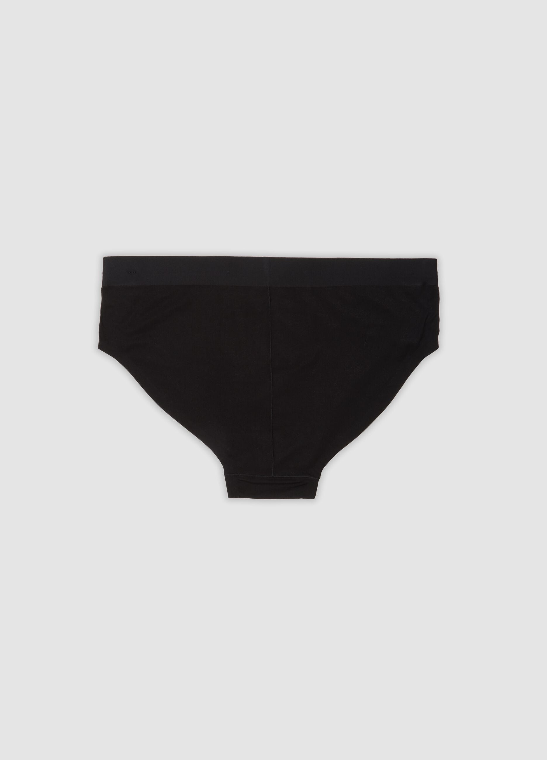 2-pack of black stretch modal briefs