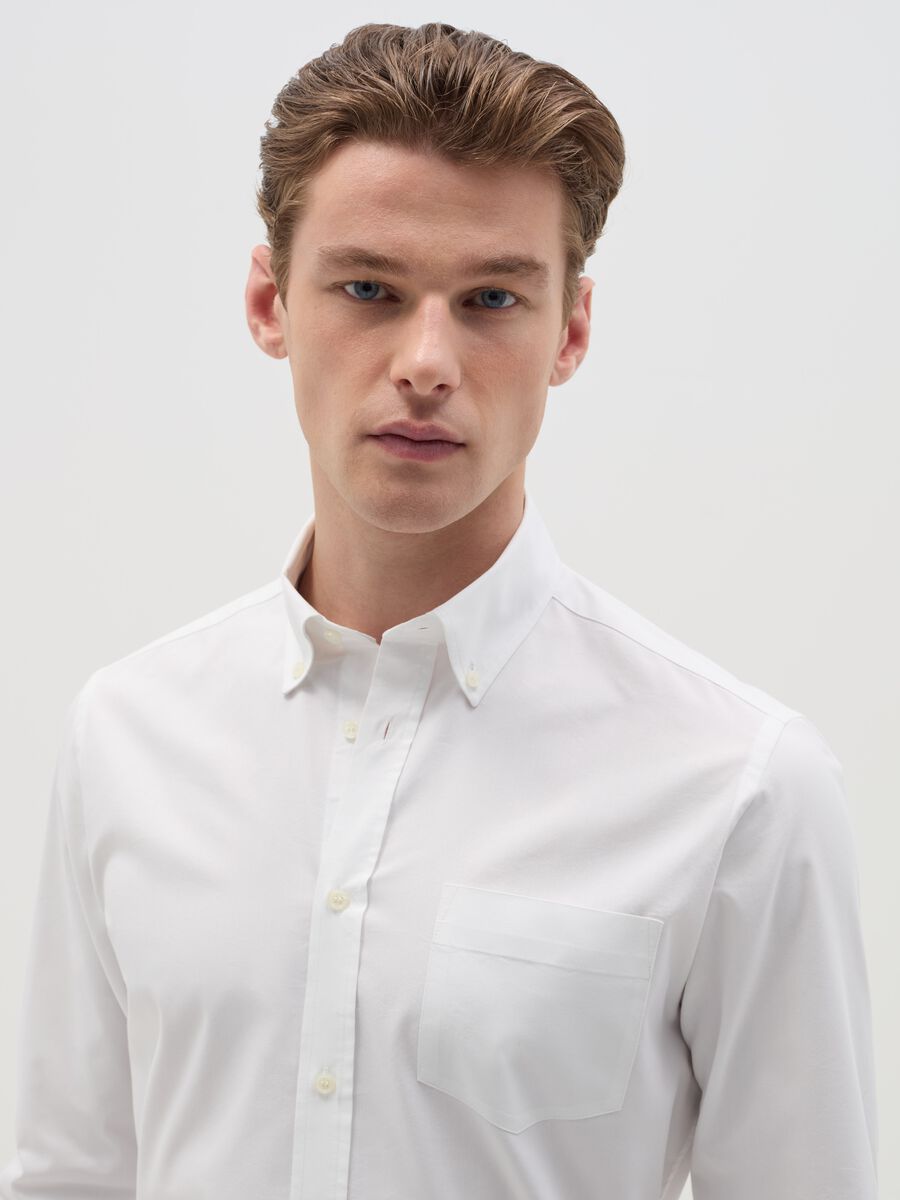 Easy-iron button-down shirt_2