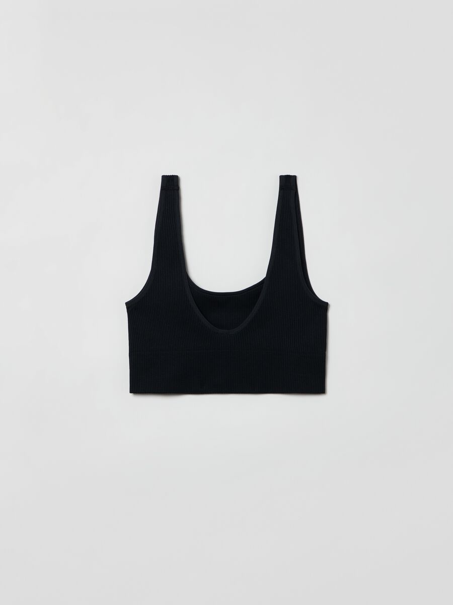 Seamless vest with spaghetti straps_1