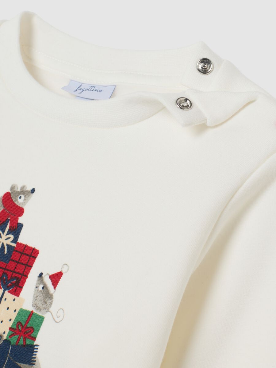 Multicolour Cotton Blend Regular Fit Baby Girl Pyjamas_2