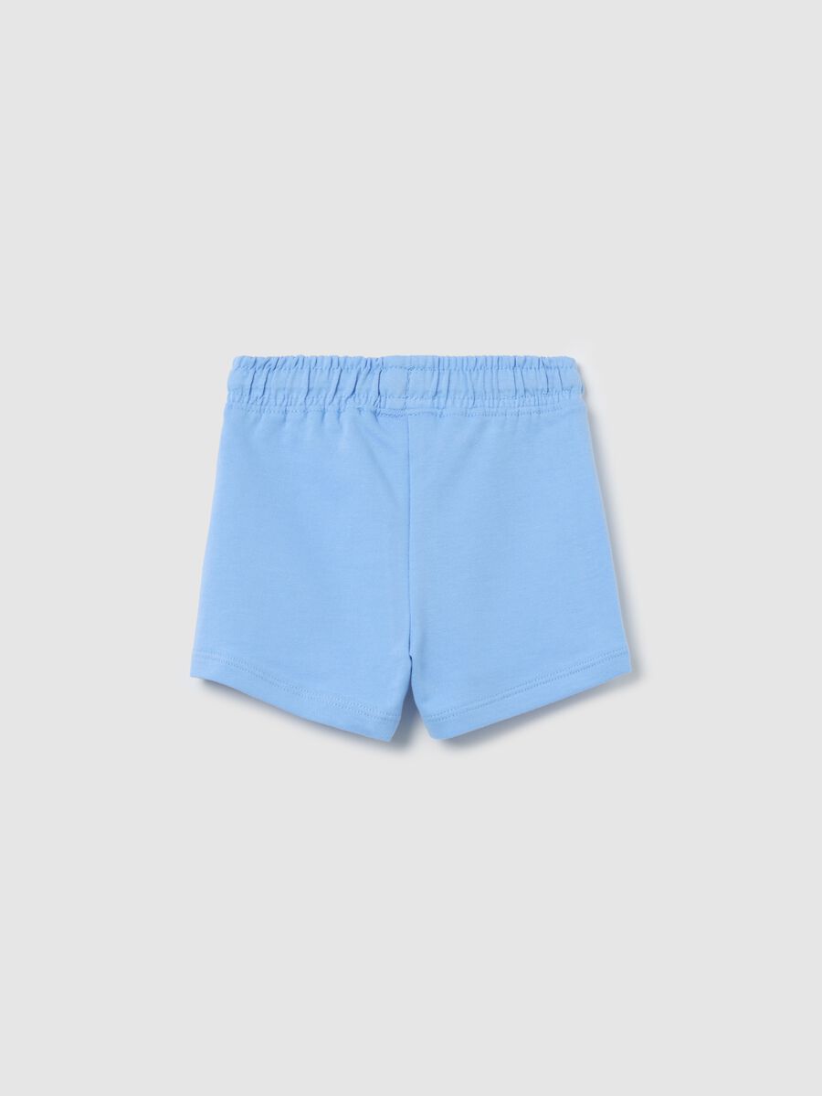 Fagottino Pure Cotton Blue Shorts_1