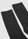 Grey Cotton Blend Sock Tripack_1