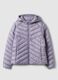 Purple padded jacket regular fit with hood_4
