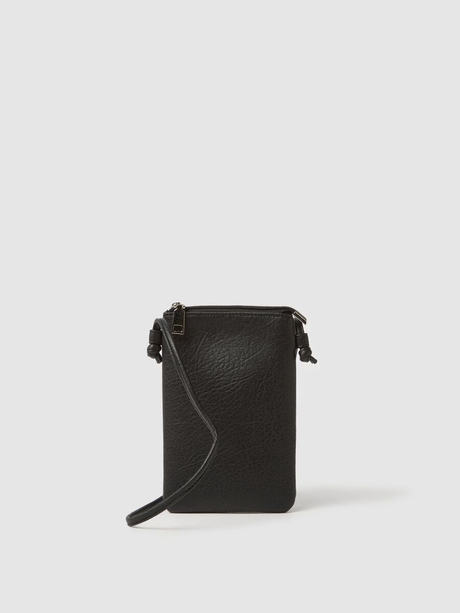 Black Crossbody Phone Holder_0