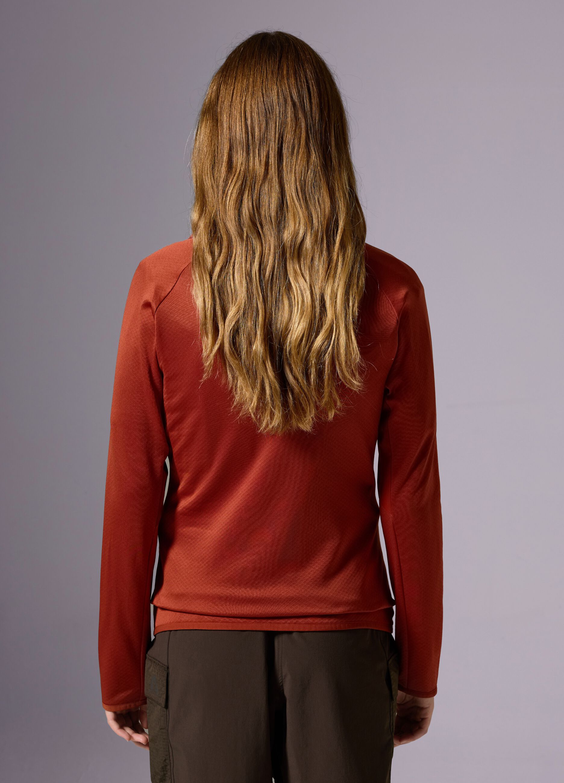 ALTAVIA WITH DEBORAH COMPAGNONI full-zip waffle fleece