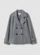 Grey double-breasted regular-fit jacket_0