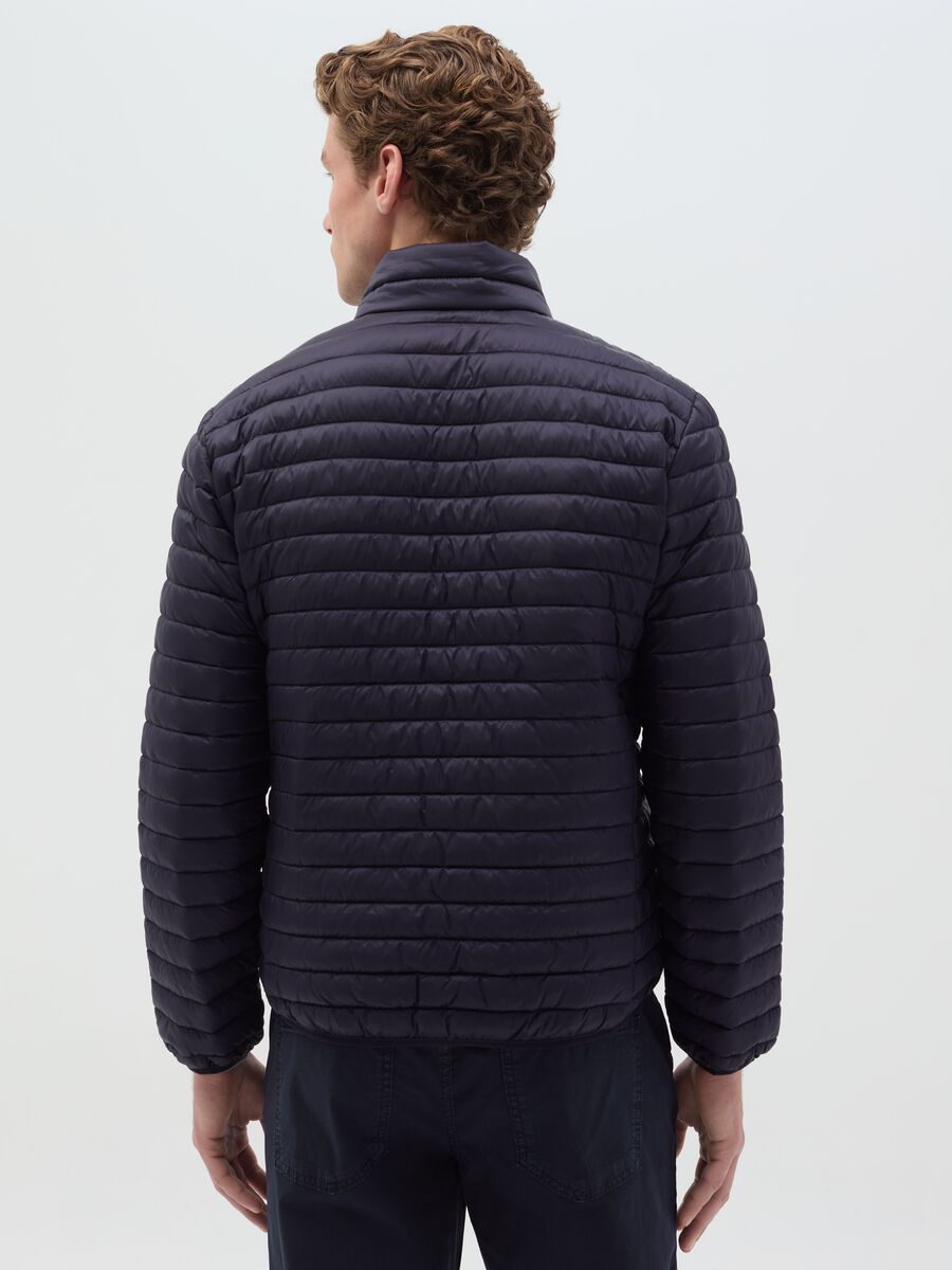 Full-zip ultralight quilted down jacket_3