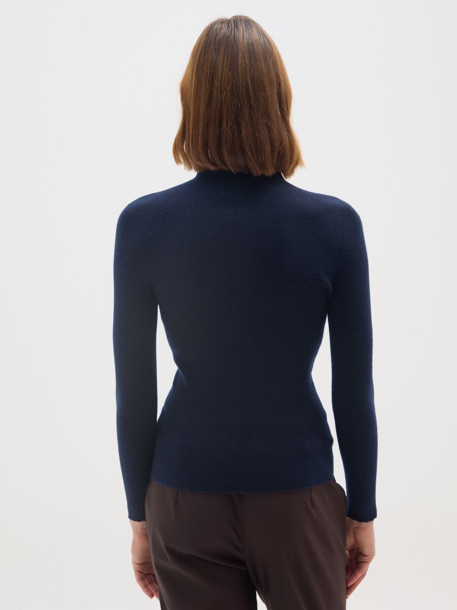 Maglione blu regular fit_2
