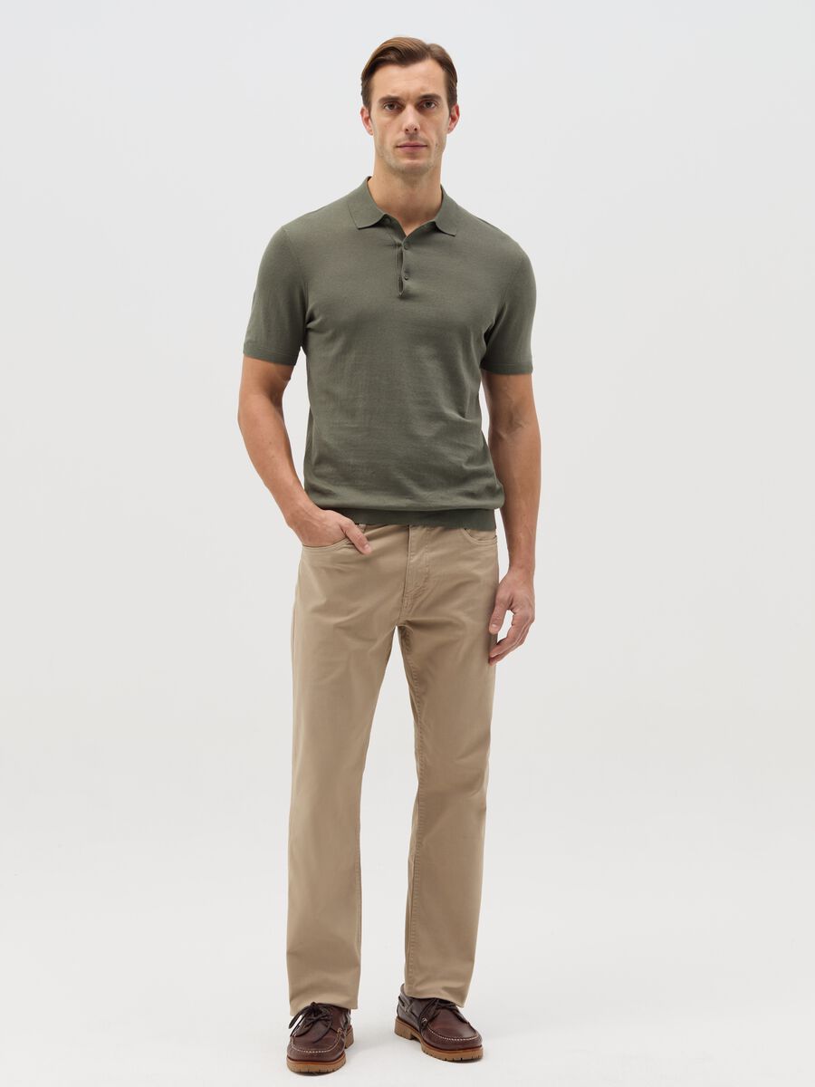 Regular-fit trousers with five pockets_0