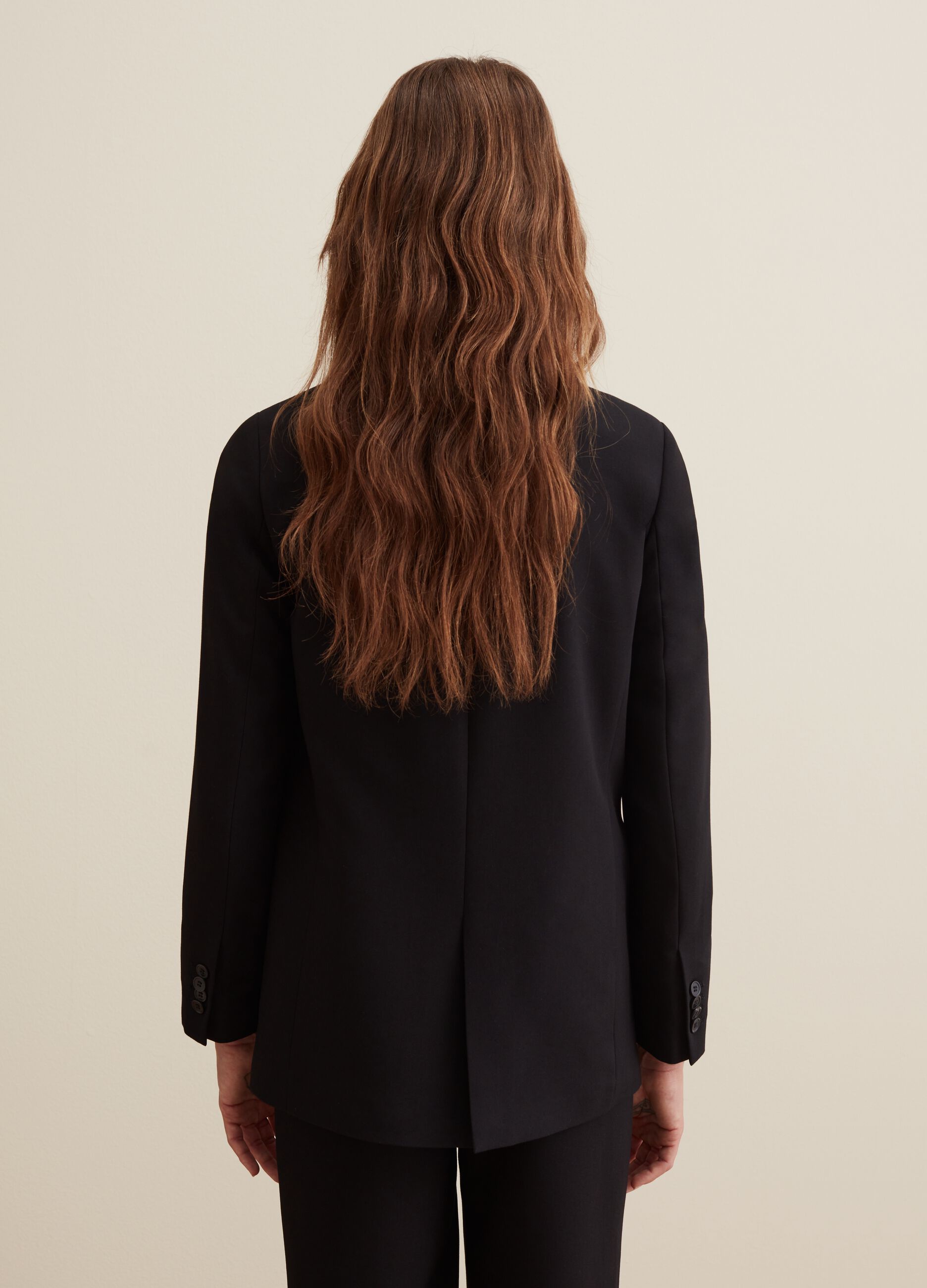 Blazer monopetto tinta unita_2