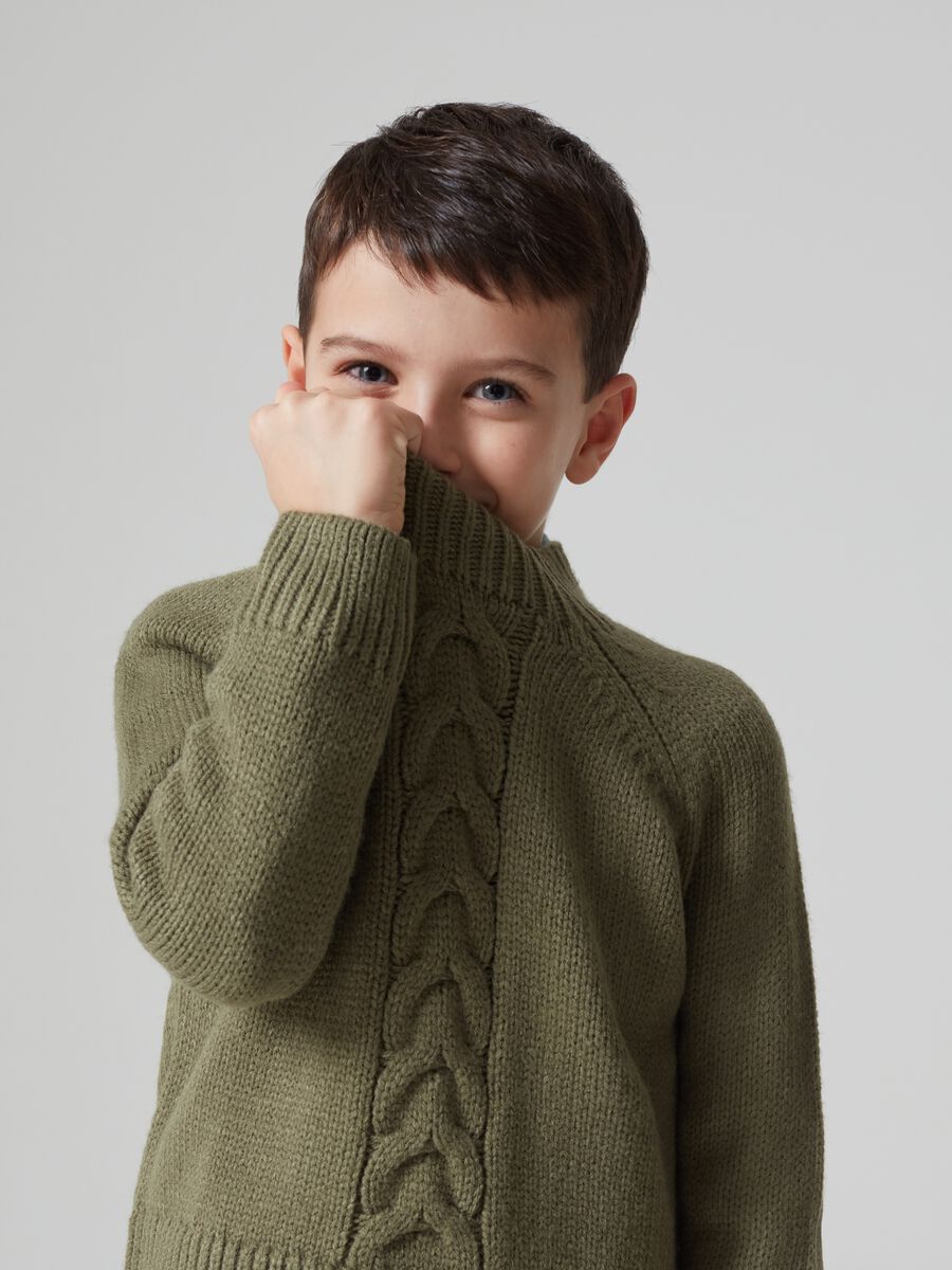 Pullover a collo alto_1