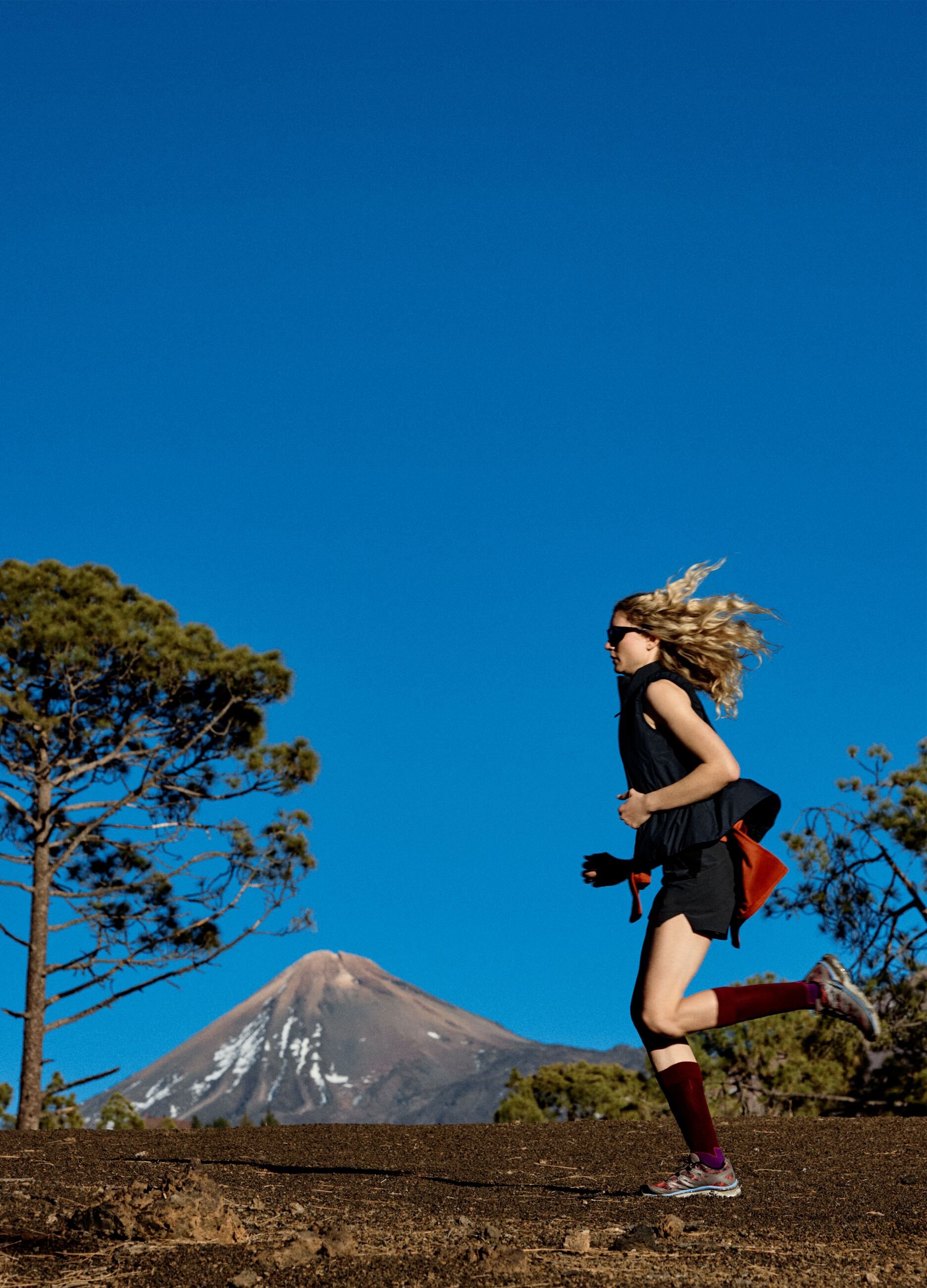 ALTAVIA WITH DEBORAH COMPAGNONI running shorts
