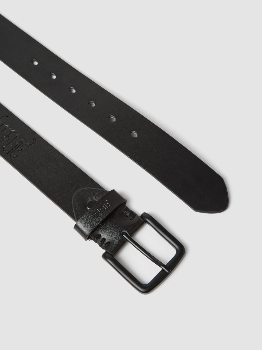 100% Genuine Leather Belt &ndash; Black_2