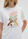 White pure cotton regular fit T-shirt_3