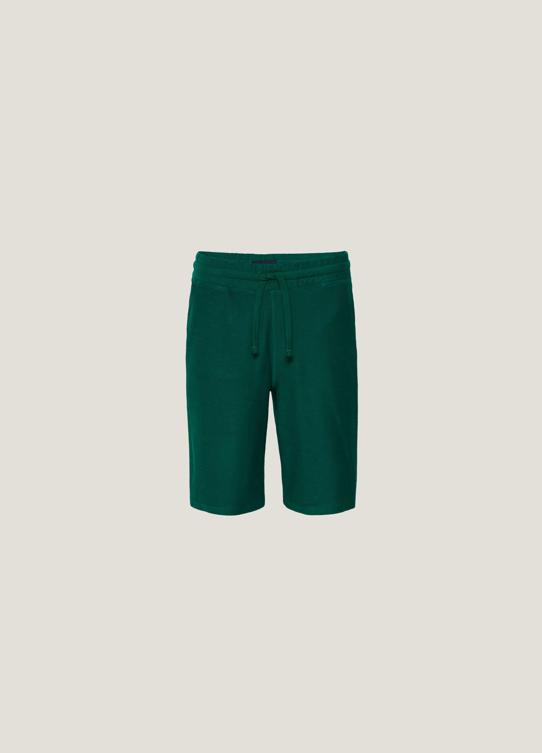 Bermuda jogger in felpa_4