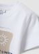 White organic cotton short-sleeve printed T-shirt_2
