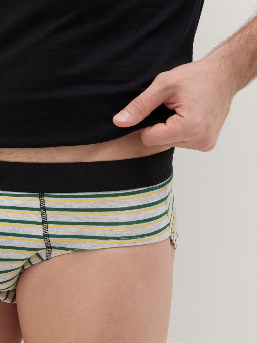 Patterned briefs in stretch cotton_2