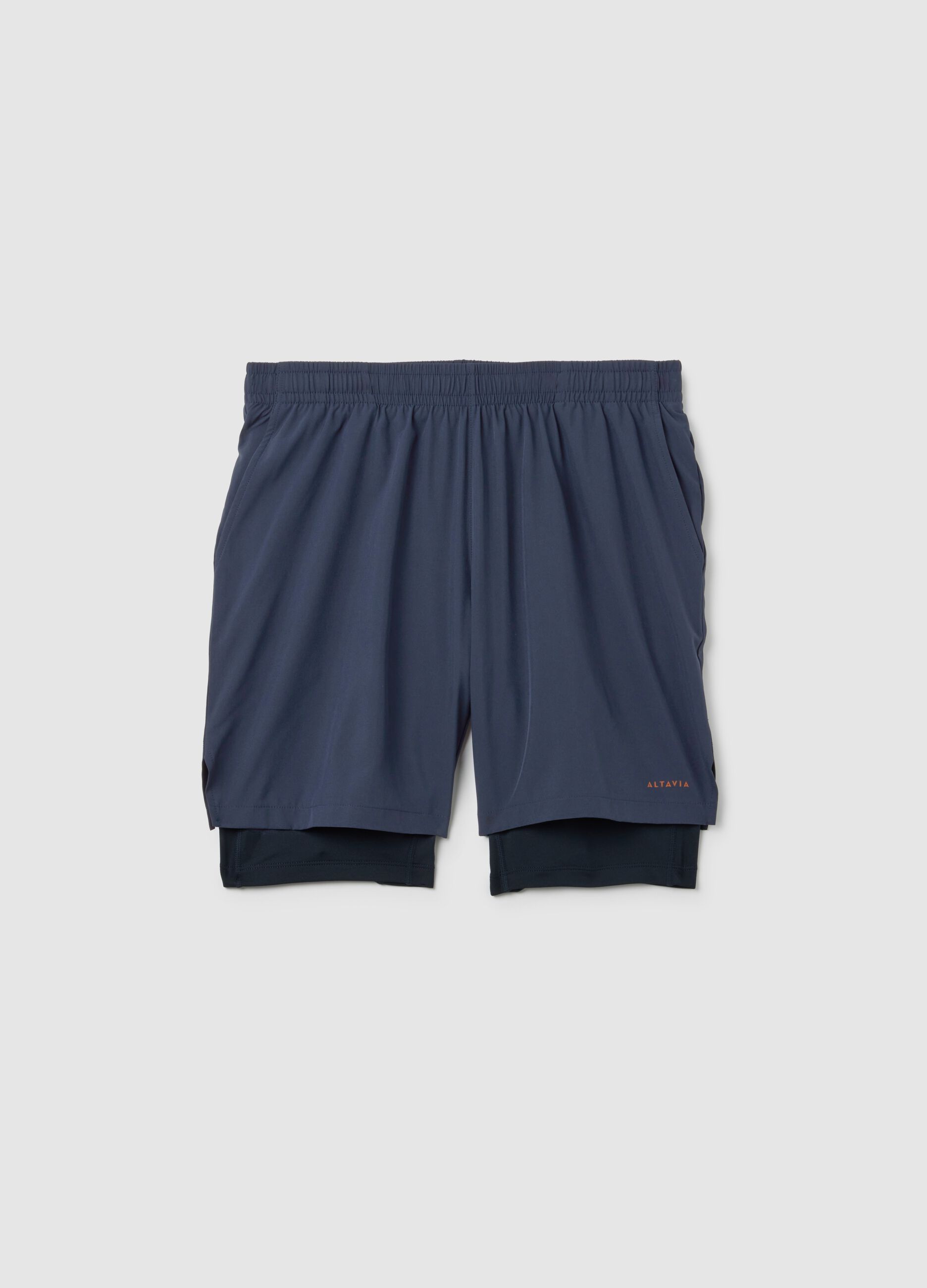 ALTAVIA COURT Sport Shorts with Fitted Technical Inner Shorts