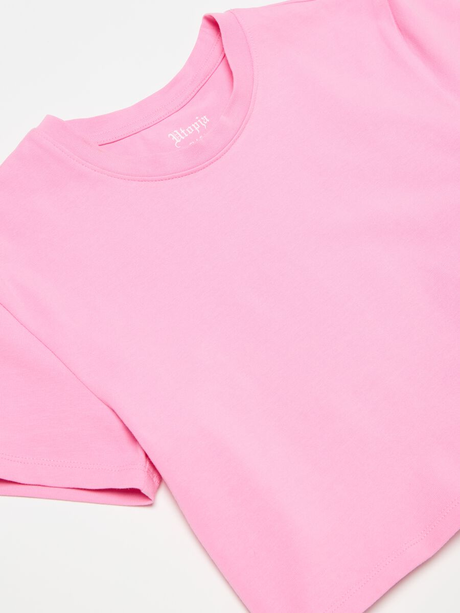 T-shirt Crop Pink_8