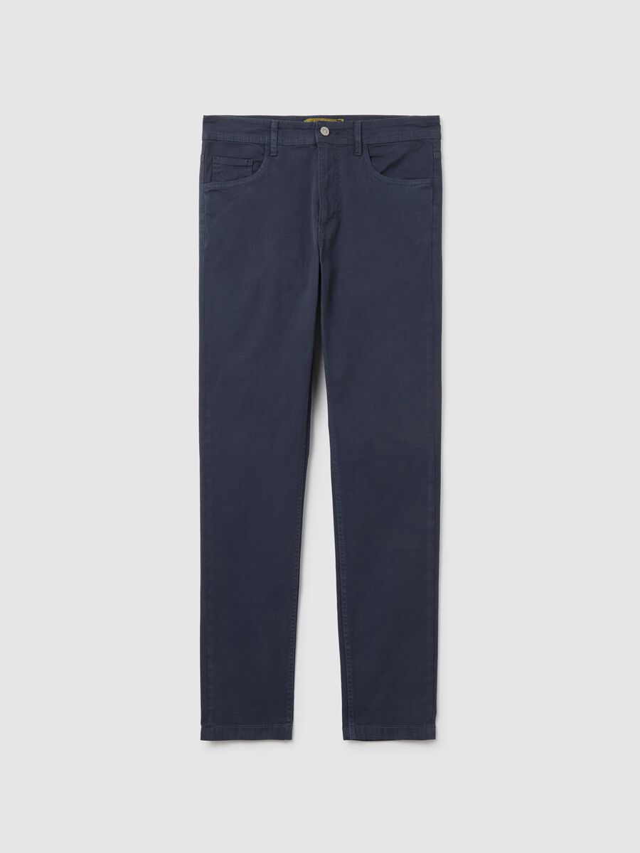 Skinny-fit trousers with five pockets_4