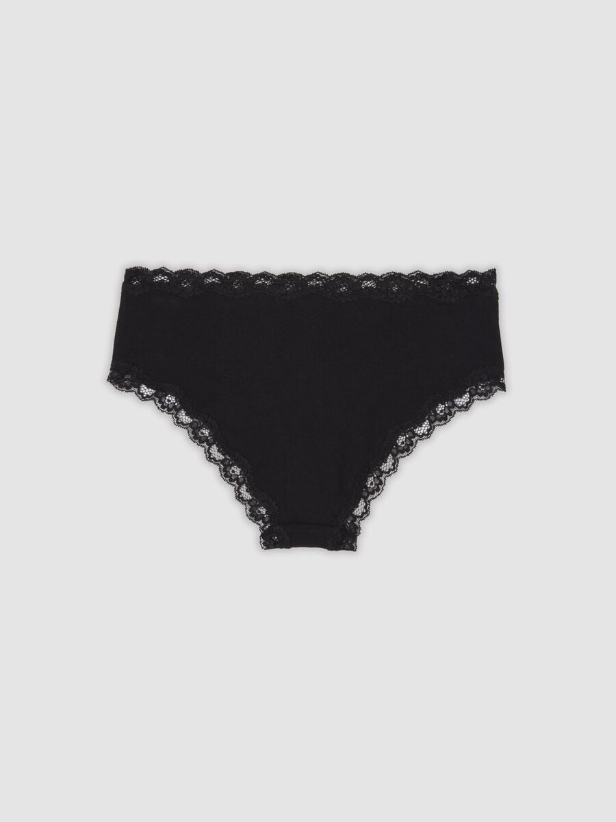 Tripack slip hipster multicolor in cotone organico elasticizzato_1