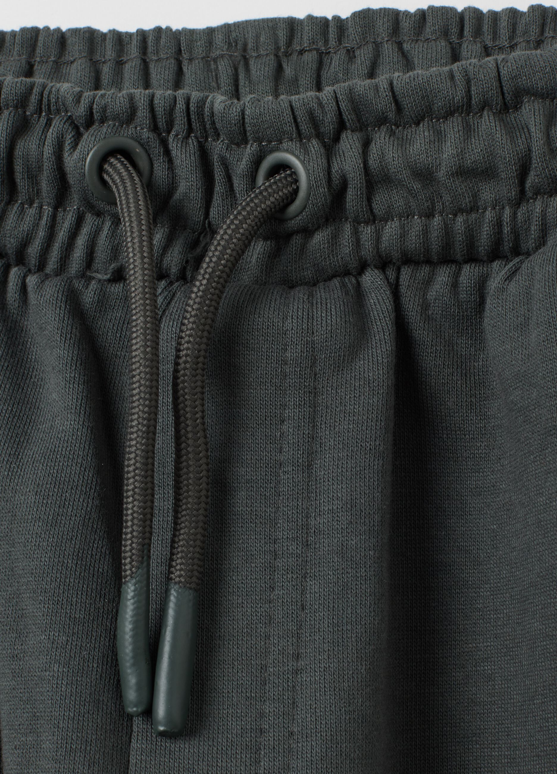 Grey pure cotton kids jogger trousers