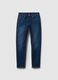 Slim Fit Blue Denim Cotton Jeans_4
