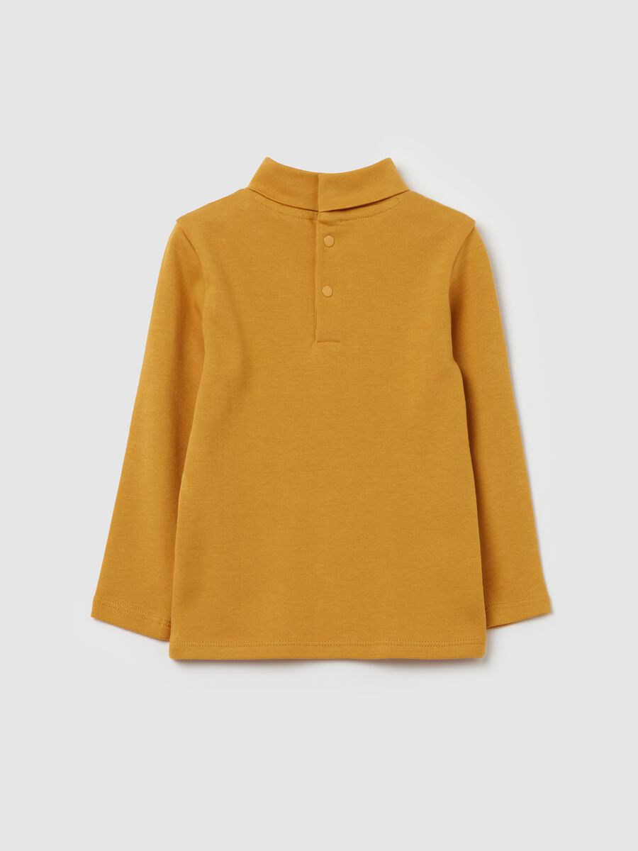 T-shirt with long sleeves and high neck_1