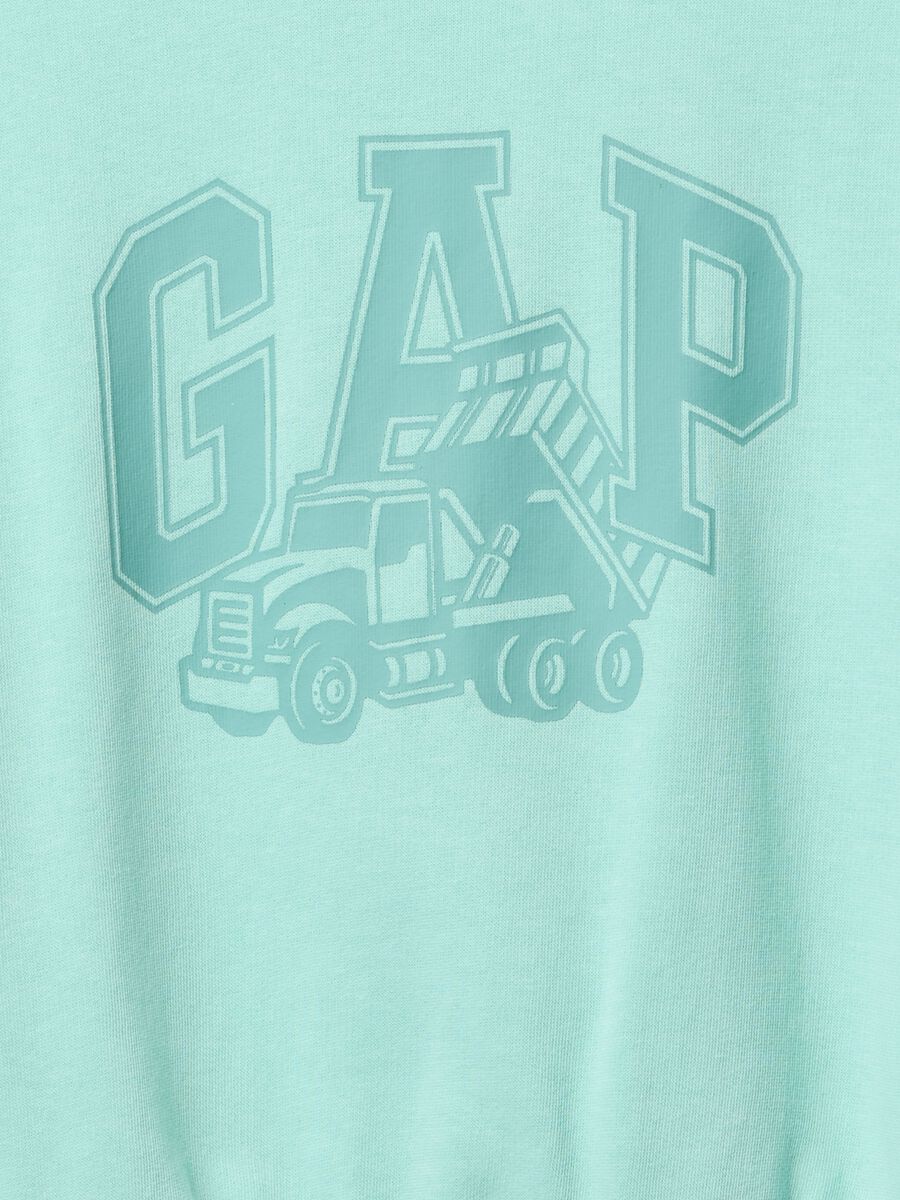 Blue Sweatshirt with GAP Logo_2