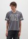 Grey pure cotton regular fit T-shirt_1