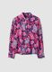 Camicia multicolor a maniche corte in pura viscosa_4
