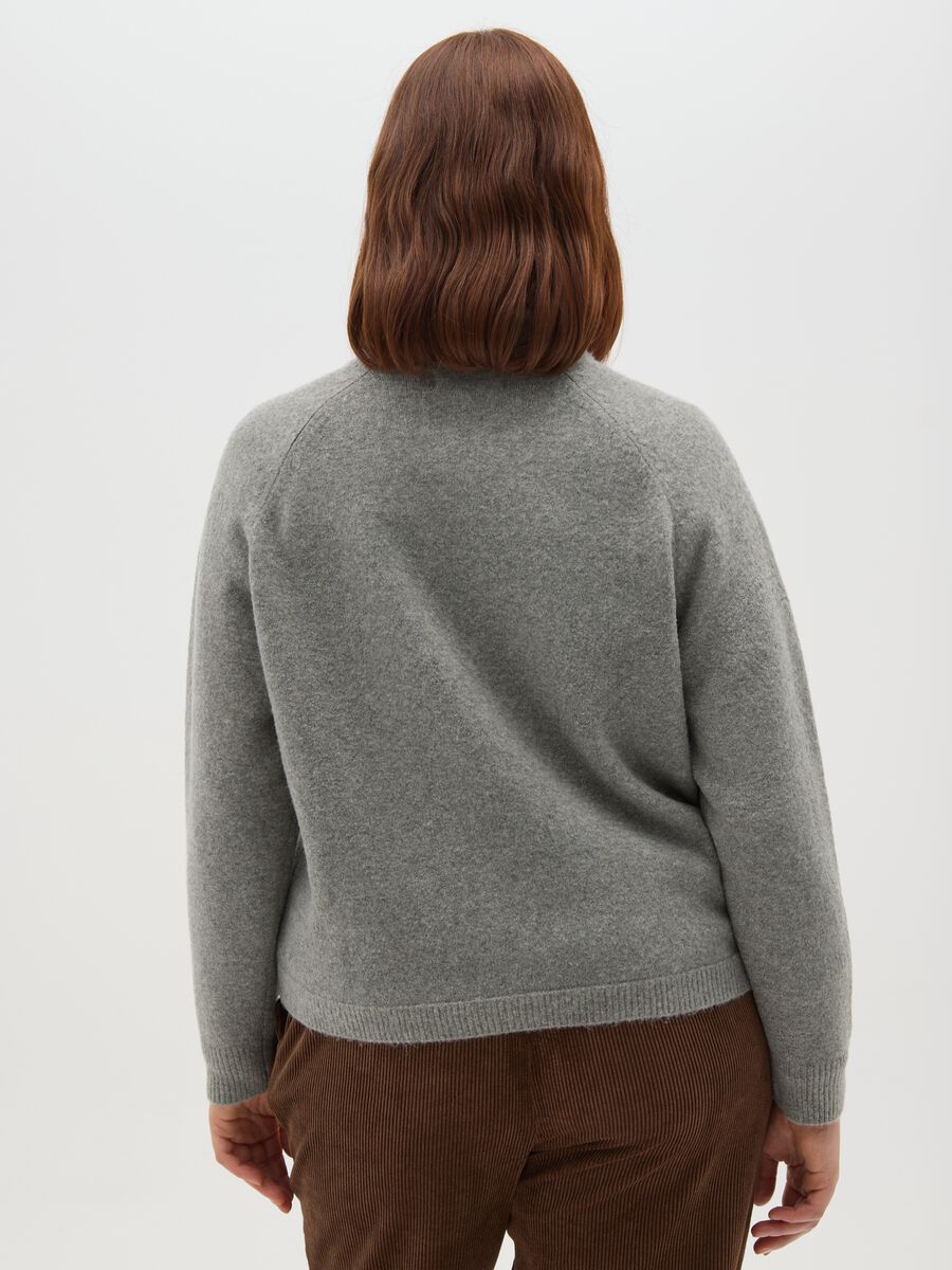 Grey Sweater with Print_2